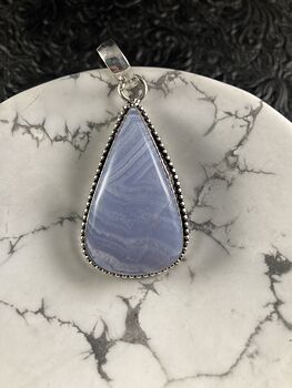 Blue Lace Agate Stone Crystal Jewelry Pendant #Ao5lgy4hYZw