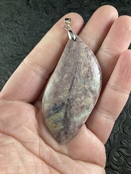 Lilac Jasper Stone Jewelry Pendant #QmsOErbw0iY