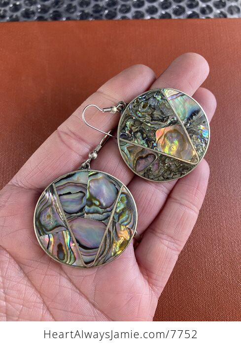 Abalone Shell Earrings - #ONdeUTy7w9o-3
