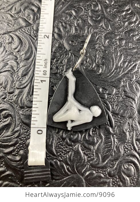 Aerial Dancer Stone Jewelry Necklace Pendant - #kgu3bQI6o4g-3