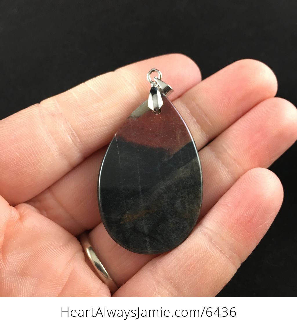 African Bloodstone Jewelry Pendant #pAeqLm8C1as