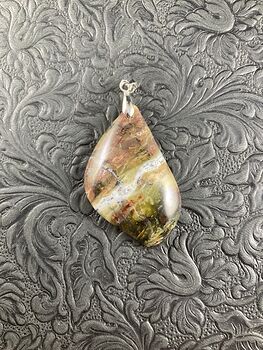 African Green Opal Stone Jewelry Pendant #fteg2beo9xI