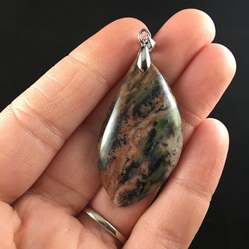 African Opal Stone Jewelry Pendant #oIIJsnBh85A