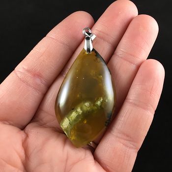 African Opal Stone Jewelry Pendant #v6tOF4Fd9Lg