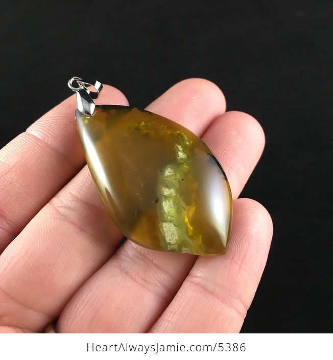 African Opal Stone Jewelry Pendant - #v6tOF4Fd9Lg-4