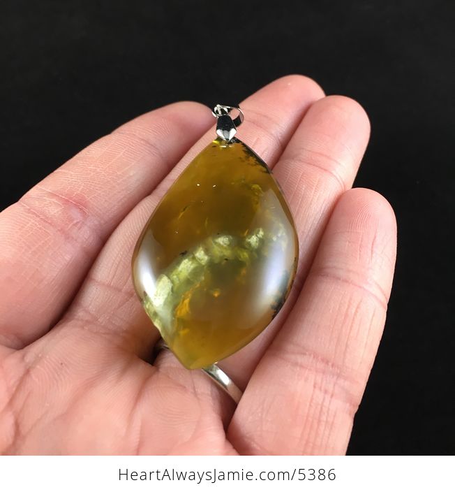 African Opal Stone Jewelry Pendant - #v6tOF4Fd9Lg-2