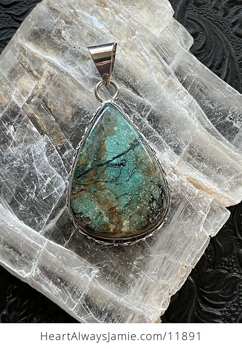 African Turquoise Stone Crystal Pendant Jewelry - #11Q80zQwGmw-1