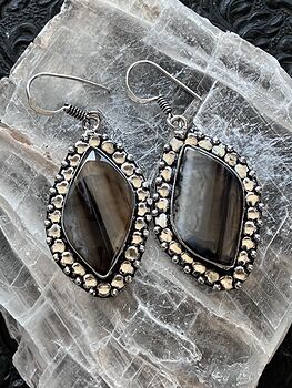 Agate Crystal Stone Jewelry Earrings #J8Muqx6MNrg