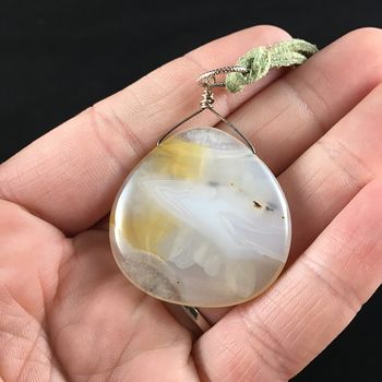 Agate Stone Jewelry Pendant Necklace #p7PHmnuxeiY