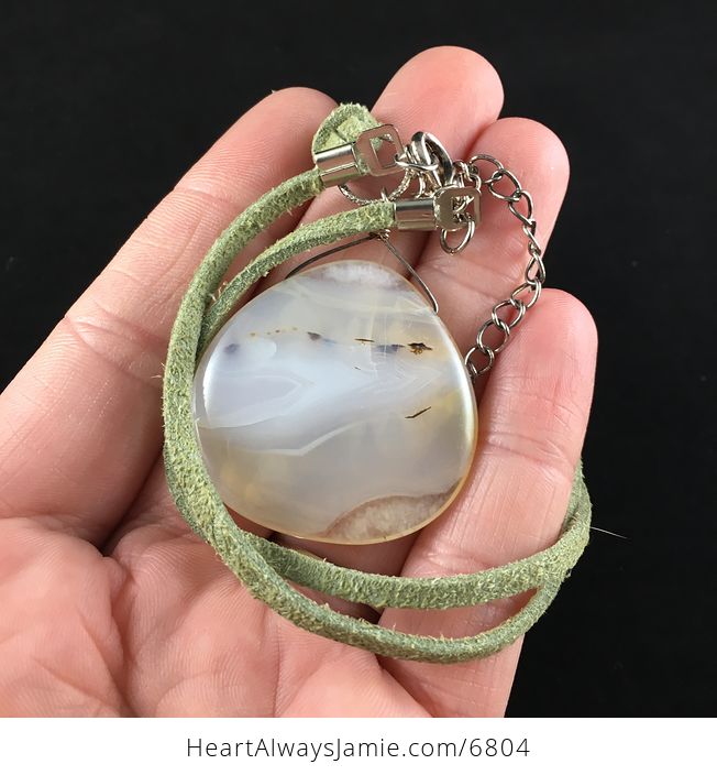 Agate Stone Jewelry Pendant Necklace - #p7PHmnuxeiY-5