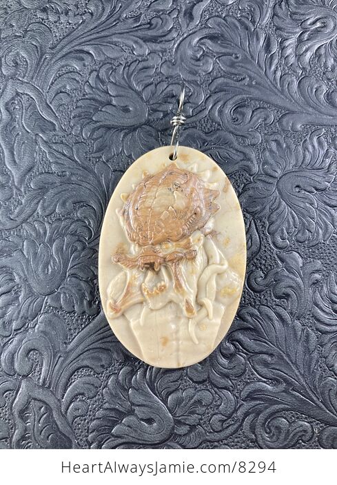 Alien Pendant Stone Jewelry Mini Art Ornament - #4NUmVf28tqU-4