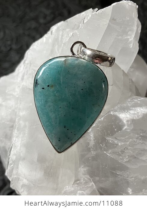 Amazonite Crystal Stone Jewelry Pendant - #XTqYYbNLjVc-6