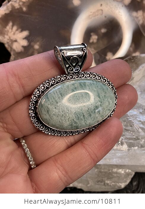 Amazonite Crystal Stone Jewelry Pendant - #ylXcsOFcoZk-5