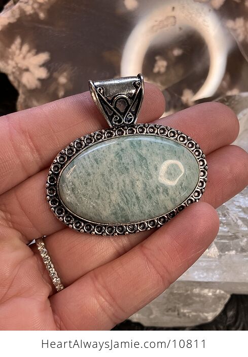 Amazonite Crystal Stone Jewelry Pendant - #ylXcsOFcoZk-6
