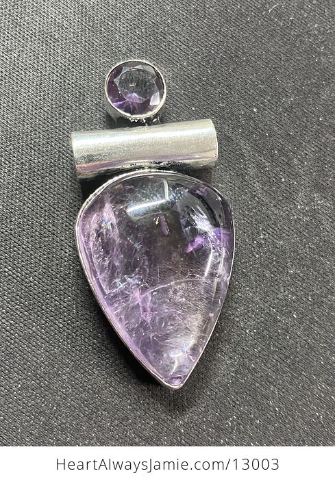 Amethyst Ametrine Pendant Stone Crystal Jewelry - #jqiDBLA48Y0-9