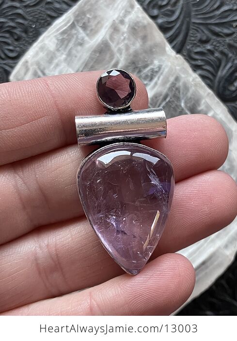 Amethyst Ametrine Pendant Stone Crystal Jewelry - #jqiDBLA48Y0-4