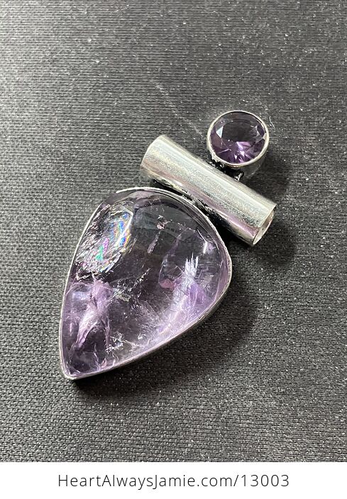 Amethyst Ametrine Pendant Stone Crystal Jewelry - #jqiDBLA48Y0-1