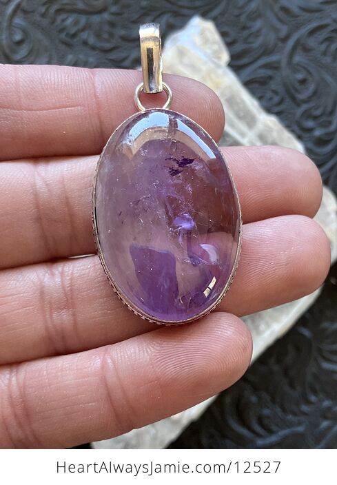 Amethyst Ametrine Stone Jewelry Crystal Pendant - #Vnae6izUIMw-1