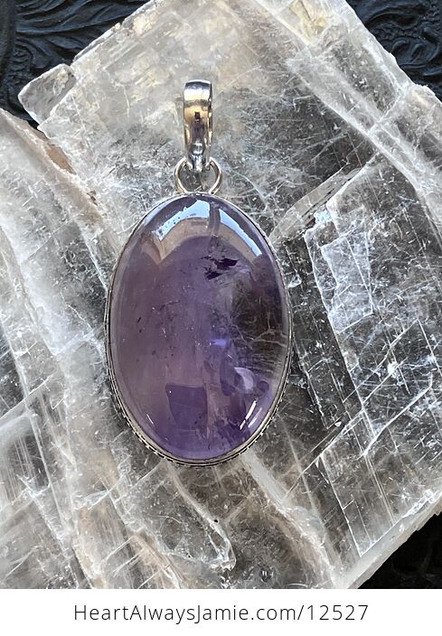 Amethyst Ametrine Stone Jewelry Crystal Pendant - #Vnae6izUIMw-5