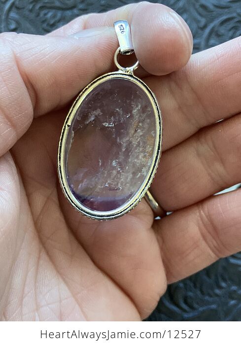 Amethyst Ametrine Stone Jewelry Crystal Pendant - #Vnae6izUIMw-4