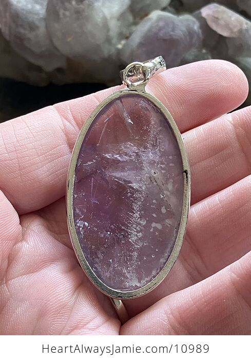 Amethyst Ametrine Stone Jewelry Crystal Pendant - #kGUEmwvNnWk-4