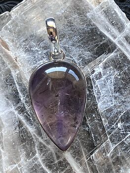 Amethyst Ametrine Stone Jewelry Crystal Pendant Discounted #5QMn3uJBFCk