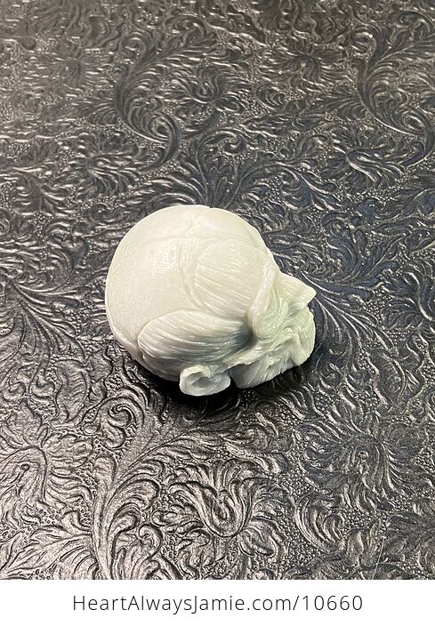 Anatomical Human Skull and Muscle Face Crystal Carving - #W5tGHbl3PTE-3