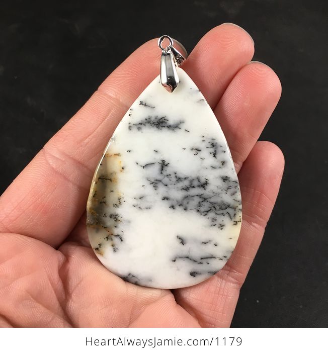 Beautiful African Dendrite Moss Opal Stone Pendant Necklace Ado1 - #bKiho4yPLyY-2