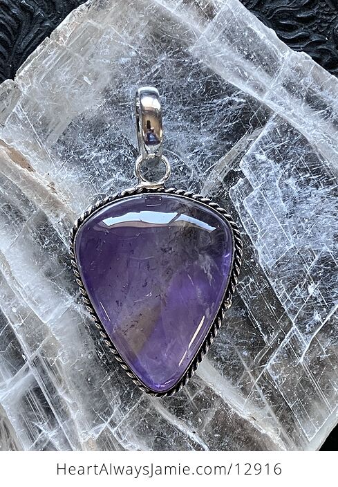 Beautiful Amethyst Ametrine Rainbowy Pendant Stone Crystal Jewelry - #fVN5cQQWWm0-2