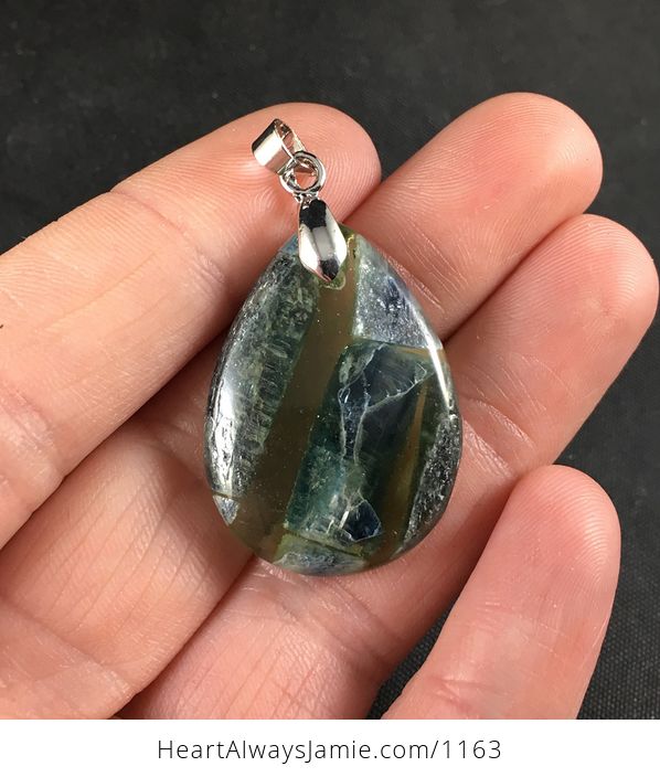 Beautiful Kyanite Stone Pendant Necklace - #Qymd7sgxwVE-2