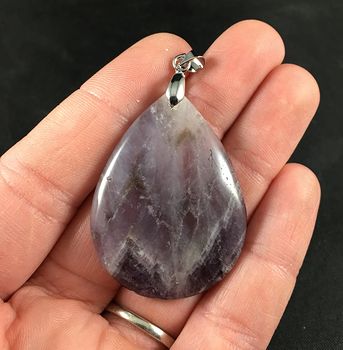 Beautiful Purple Chevron Amethyst Stone Pendant #IWTWtNZr8bc