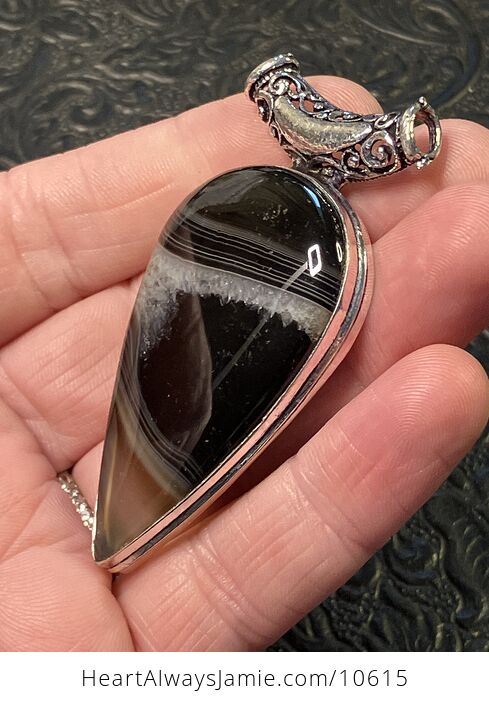 Black Agate Druzy Stone Jewelry Pendant Scuff Discount - #O6q2Hqw0j3M-4