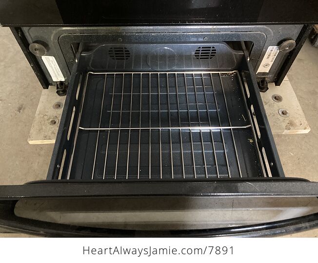 Black Ceramic Cooktop Electric Stove Range Bake N Warm Double Oven - #thurx6Qgu1o-5