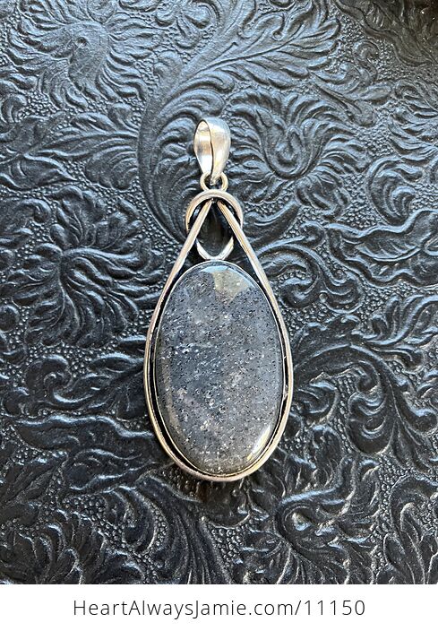 Black Sunstone Crystal Stone Jewelry Pendant - #zQ6vZTTdgCg-5