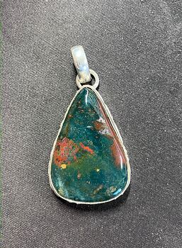 Bloodstone Pendant Crystal Stone Jewelry #GcPEzM9wvQ0