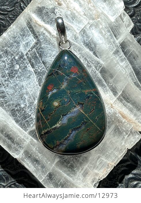 Bloodstone Pendant Jewelry Crystal - #0rhobgAgu3U-1