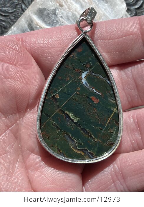 Bloodstone Pendant Jewelry Crystal - #0rhobgAgu3U-7