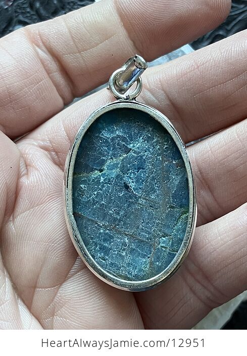 Blue Apatite Stone Crystal Jewelry Pendant - #edsme8I6zsk-6