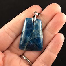 Blue Apatite Stone Jewelry Pendant #yZsHQ6PHii0