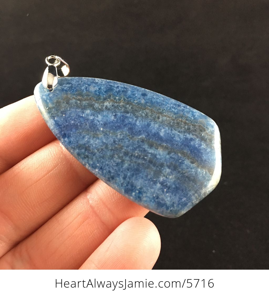 Blue Argentine Rhodochrosite Stone Jewelry Pendant #QG1nqgNudaI