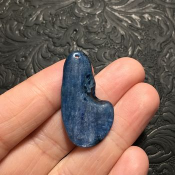 Blue Kyanite Stone Jewelry Pendant #N6MdkYOV240