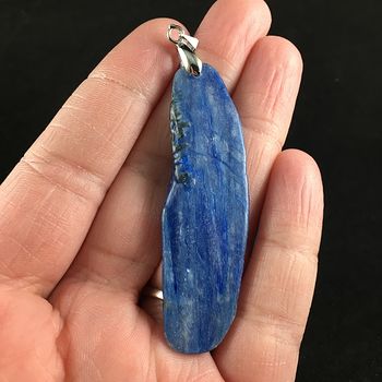 Blue Kyanite Stone Jewelry Pendant #xj1p036uHqQ