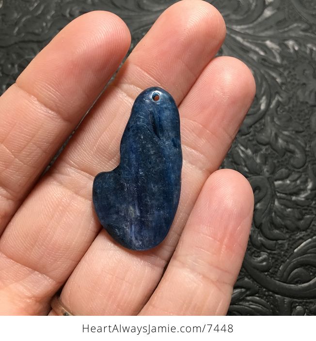 Blue Kyanite Stone Jewelry Pendant - #N6MdkYOV240-2