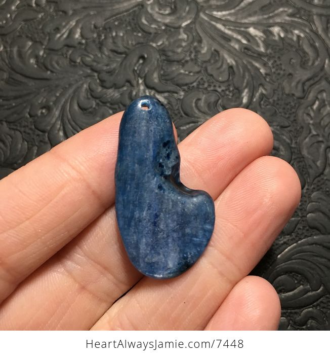 Blue Kyanite Stone Jewelry Pendant - #N6MdkYOV240-1