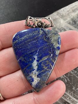 Blue Lapis Lazuli Gemstone Crystal Jewelry Pendant #1TOg6cPha0k