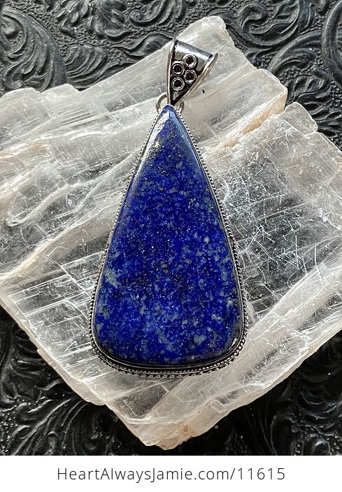Blue Lapis Lazuli Gemstone Crystal Jewelry Pendant - #6ba9n5Nybwg-6