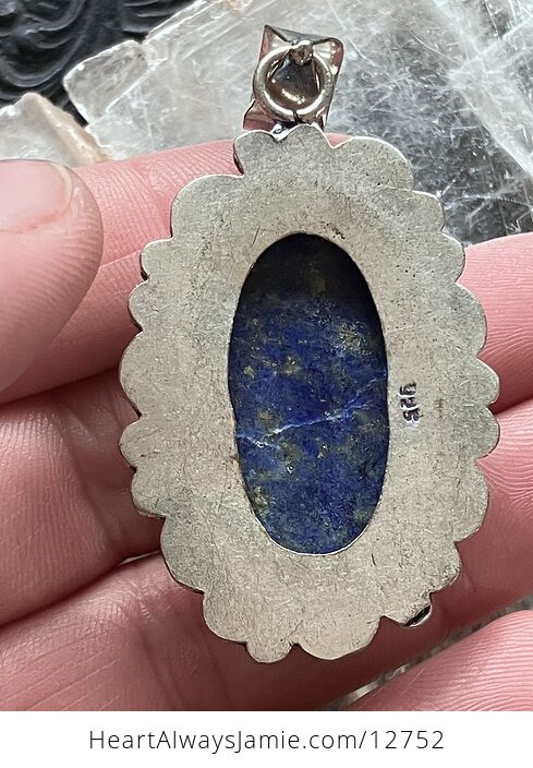 Blue Lapis Lazuli Gemstone Crystal Jewelry Pendant Discounted - #C924npmLFMg-6