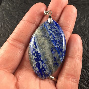 Blue Lapis Lazuli Stone Jewelry Pendant #L4rVA13jnC0
