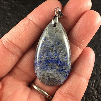 Blue Lapis Lazuli Stone Jewelry Pendant #ZjZNhD6paMQ