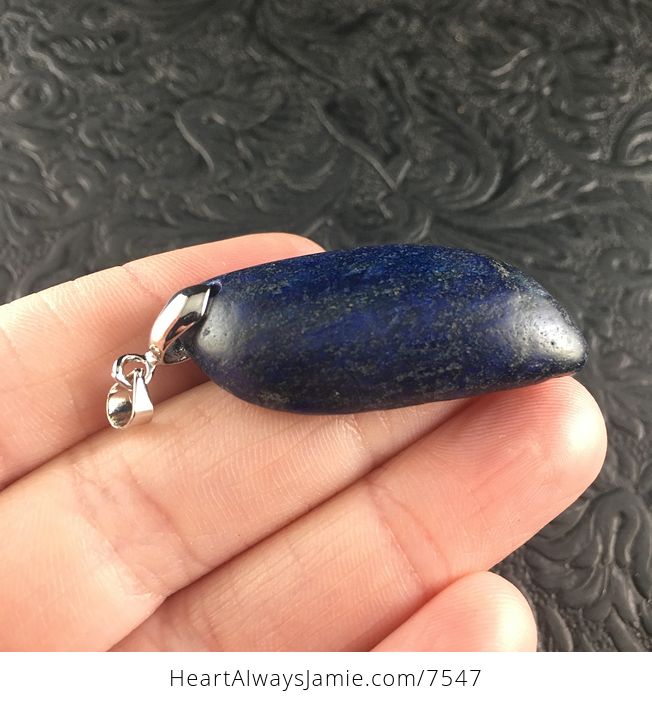 Blue Lapis Lazuli Stone Jewelry Pendant - #6G27ajrq7II-2